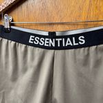 Fear of god  Essentials Pull On Elastic Waistband Biker Shorts Taupe Medium M Photo 5