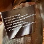 Bernardo  Rich Brown Leather Jacket with Belt Gold Hardware Boho Chic Edgy Moto Photo 13