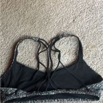 Lululemon  Athletica Black and White Sports Bra Photo 1