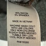 EXPRESS  One Eleven Cold Shoulder Ruffle Crewneck Sweater XS Gray Photo 5