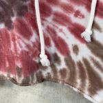 Aeropostale  JRS X-Large Cropped Sweatshirt Hoodie Tie-Dye Long Dolman Sleeves Photo 7