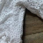 Greylin  Anthropologie White Eyelet Blouse XS Photo 3