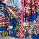 Farm Rio NEW  Blue Macaw Flight Maxi Dress XL Photo 11