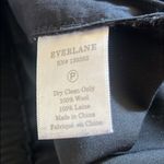 Everlane 100% Wool Pull-On Trousers Black Size 6 Photo 5
