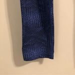 Tuff Athletics ✨ blue geometric print athletic leggings women’s medium stretch Photo 2
