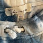 Vintage Havana blue tie dye shorts and hoodie lounge set Photo 3