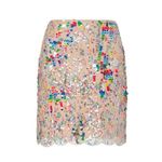 Milly  Kristina‎ Sequins Skirt in Confetti Size 0 Brand New 610573 Photo 4