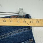 Hollister  Curvy Ultra High Rise Mom Jean Shorts Womens 27 Blue Denim Button Fly Photo 6