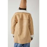 Free People NWT Diogo Coat / Ivory Combo NWT Photo 3