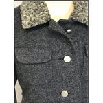 L.A.M.B. Vintage 1960 Wool And Curly Fur Coat  Size XS  Fully Lined, Union Made USA Photo 5