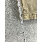 Lucky Brand  Women's Pants Beige Size 4 Cotton Blend Straight Leg Black Trim Photo 10