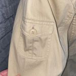 CRAZY HORSE button up chino jacket tan size large Photo 6