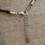 Silpada  Sterling Silver & Black Leather Necklace Photo 3