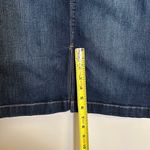 White/ Black Women's stretch jeans skirt. Size L.$35. Photo 2