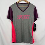 Fox Racing  Womens Indicator s/s Jersey Heather Graphite Size L NWT Photo 2