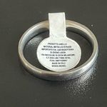 Silver stainless steel ring size 10 Photo 2