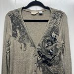 Miss Me Y2K Vintage Womens Cardigan Large Bohemian Fairygoth Whimsygoth Grunge Photo 2