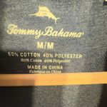 Tommy Bahama  Sea Glass Women’s Open Cardigan Navy Blue with Pockets sz Medium Photo 2