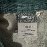 Silver Jeans Silver Tab corduroy flare leg bell bottom Teal jeans sz 16 grunge Photo 2