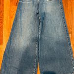 ZARA NWT MID-RISE PALAZZO LEG FULL LENGTH RIGID Ultra wide leg palazzos jeans 6 Photo 9