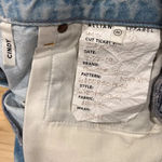 GRLFRND  Cindy High Rise Distressed Denim Shorts Size 26 Photo 4