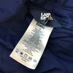 Lands' End Women's 5" Quick Dry Swim Shorts with Panty Paisley Navy Blue 10 Photo 5