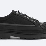 ZARA NWT  BLACK LACE UP SNEAKER CHUNKY LUG SOLE Y2K EU 42 US 8.5 Photo 1