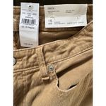 American Eagle NWT  Mom Straight Jeans Super High Rise Brown Corduroy Size 10 Photo 5