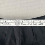 Asian inspired vintage flare pants embroidery peekaboo pleats black size medium Photo 8