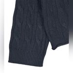 Calvin Klein Lightweight Cable Knit Cropped Crewneck Sweater Photo 2