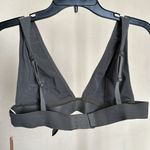 SKIMS  Cotton Rib‎ Plunge Bralette Juniper Size 3X green Photo 3