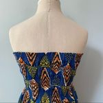 Moda International Tube Top Strapless Dress Blue Photo 6