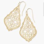 Kendra Scott Addie Gold Drop Earrings Photo 0