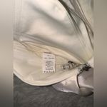 House Of CB NWOT  elisetta white satin plunge off shoulder bustier top sz S Photo 8