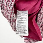 Banana Republic [] Red Pink Tweed Flounce Hem Tiered A-Line Mini Skirt Size 12 Photo 11