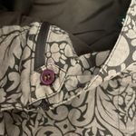 H&M 2 Tone Brown Paisley/Floral Print Pleated 100% Cotton Zip Side Skirt Size 6 Photo 10