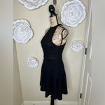 Blue Rain Francesca’s Black Lace & Crochet Lace Wilhelmina Dress Size Small Photo 7