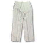 Brooks Brothers EUC Pastel Striped Wide Leg Dress Pants Women's 12 Photo 1