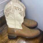 Ariat  Tan And Cream Cowboy Boots Size 7.5 B Photo 0
