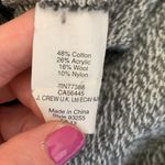 J.Crew  Gray Cowl Funnel Neck Sweatshirt Photo 4