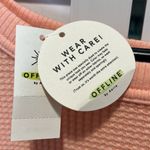 Aerie NWT Offline by Dance Club thermal type long sleeved high low top ribbed Photo 5