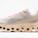 On Cloud Cloudmonster Women's Running Shoes Moon/ Fawn Size 10 Photo 1