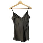 Repeat the Shirt Y2K Gray Silk Wrap Cami Tank Top S Photo 12