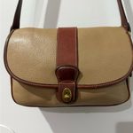 Coach  Vintage Sheridan Mayfield Beige Brown Saddle Leather‎ Shoulder Bag 4225 K Photo 1