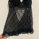 Victoria's Secret Vintage Black Lace Babydoll Lingerie Top medium Photo 2