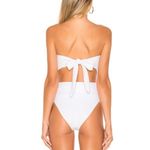 House of Harlow REVOLVE Alula One Piece Swim Ribbed Halter Size XS Bridal White Photo 1