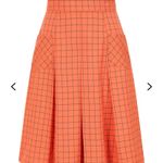 Hell Bunny Orange & Black Check Zora Skirt NWT | 2XL | Photo 5