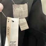 ASOS NWT Design Satin Maxi Dress Batwing Women's Long Sleeve Black Size 4 Photo 6