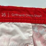 Talbots  • Girlfriend Chino Floral Red Women's Shorts Photo 3