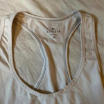 Athleta  white racer back tank top xs Photo 2